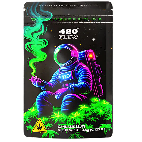 420flow Die Grow Baggy Smoking 3,5g – Geruchsdichte Aufbewahrung