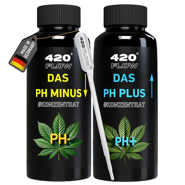 420flow Das pH Minus & pH Plus Konzentrat – Präzise pH-Regulierung