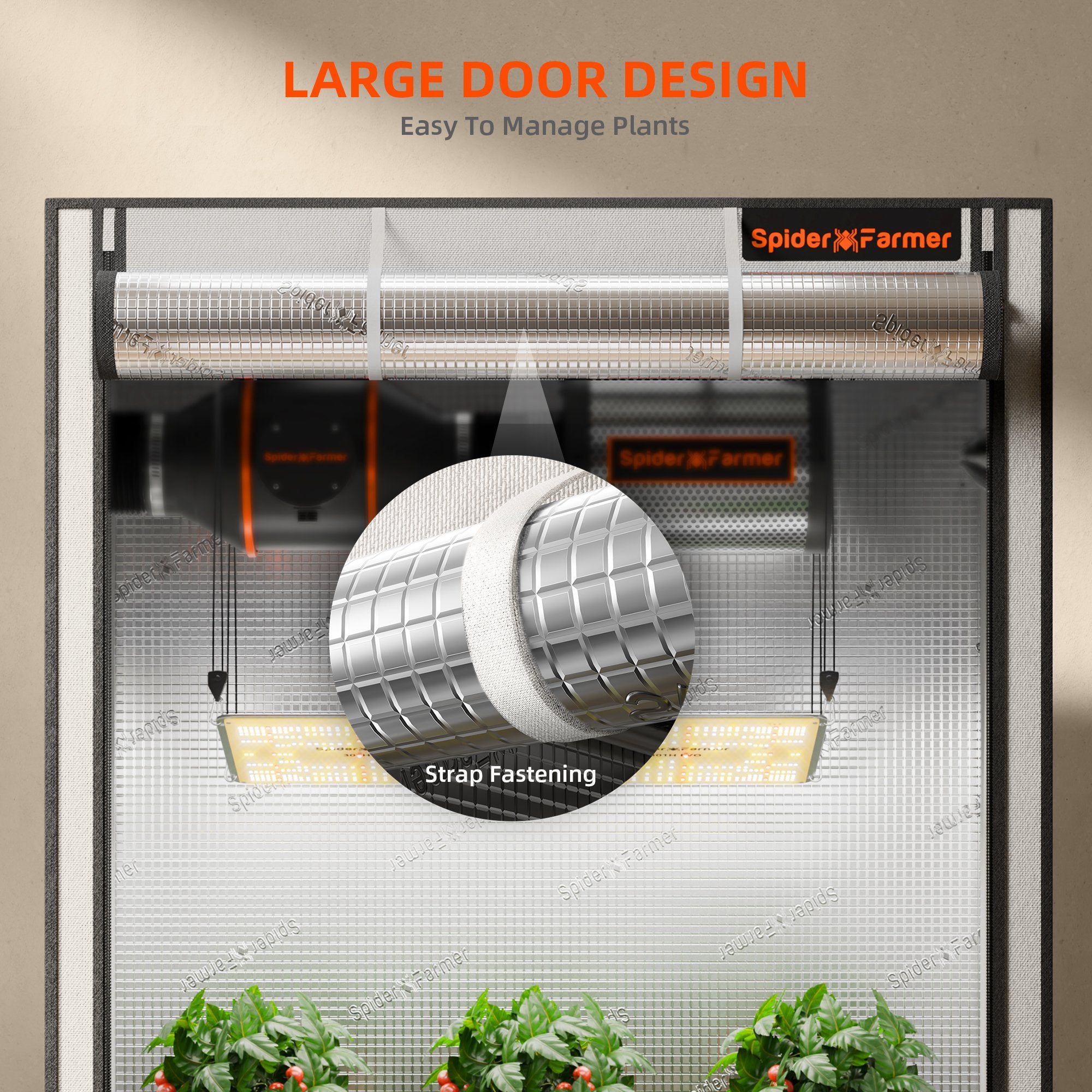 Spider Farmer 90x90x180cm Growbox