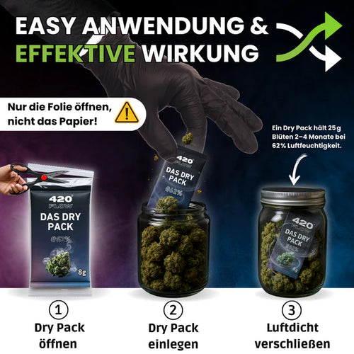 420flow Das Dry Pack 62 %