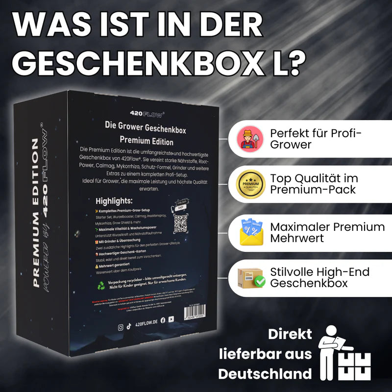 420flow Die Grower Geschenkbox L