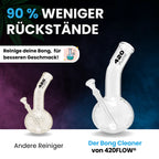 420flow Der Bong Reiniger – Kraftvolle Reinigung für Glas, Acryl & Metall