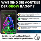 420flow Die Grow Baggy Mixing 3,5g – Geruchsdichte Aufbewahrung