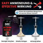 420flow Der Shisha Reiniger