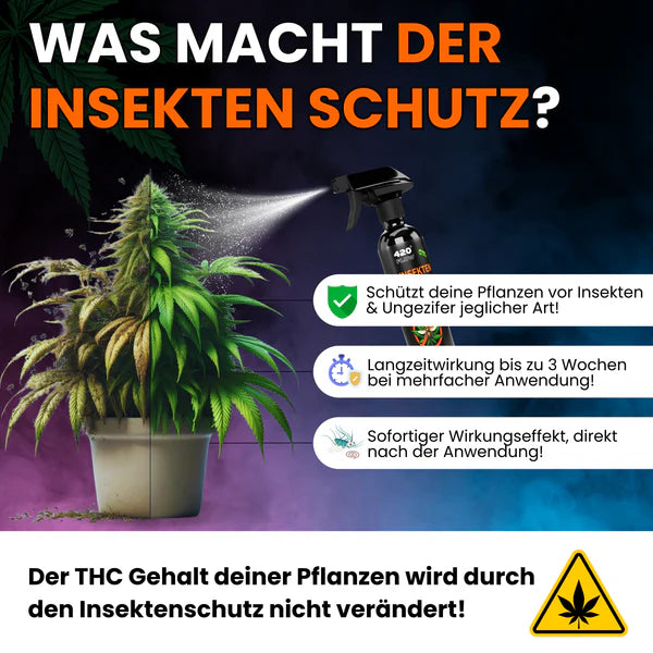 420flow Das Insektenspray - Neemöl Spray