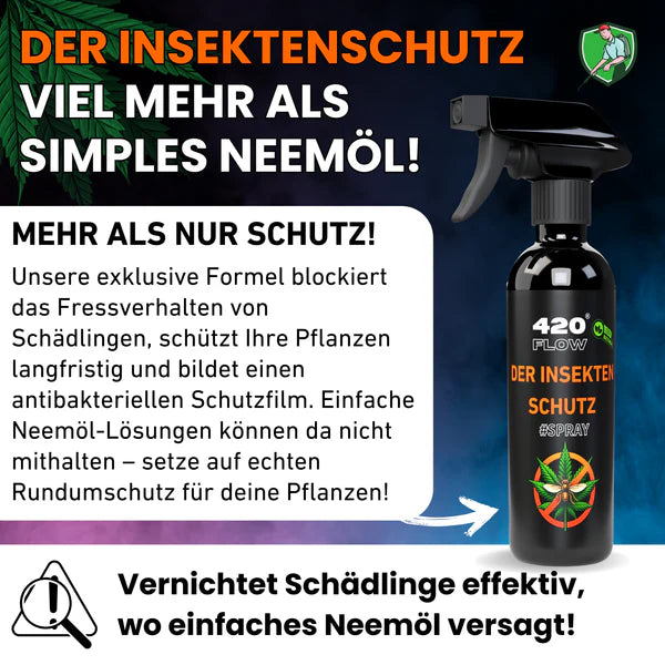 420flow Das Insektenspray - Neemöl Spray