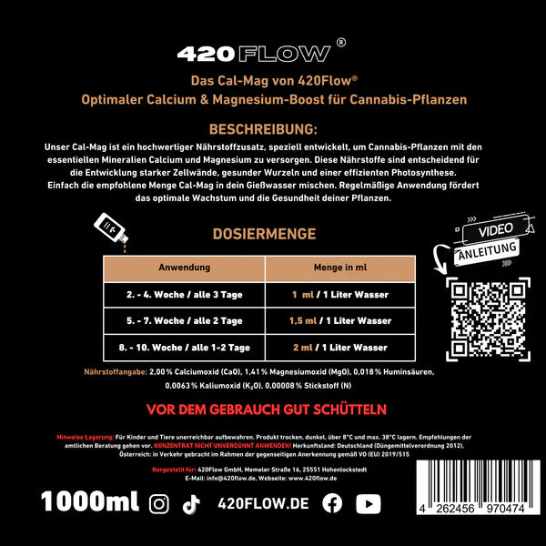 420flow Das CalMag - Calcium & Magnesium