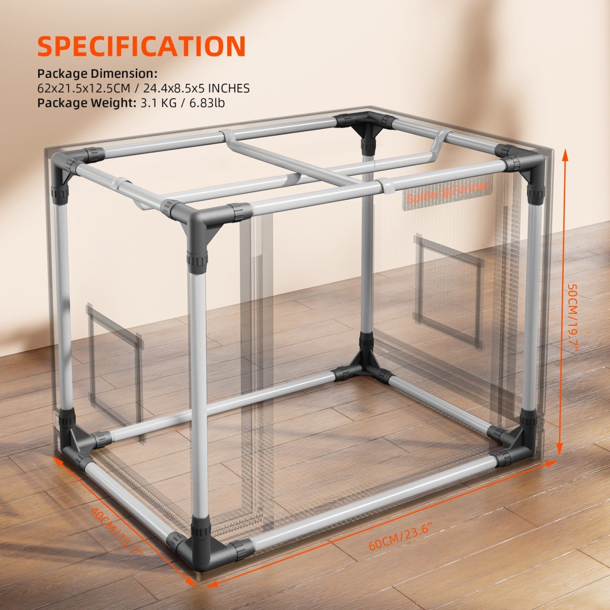 Spider Farmer 60x40x50cm Growbox