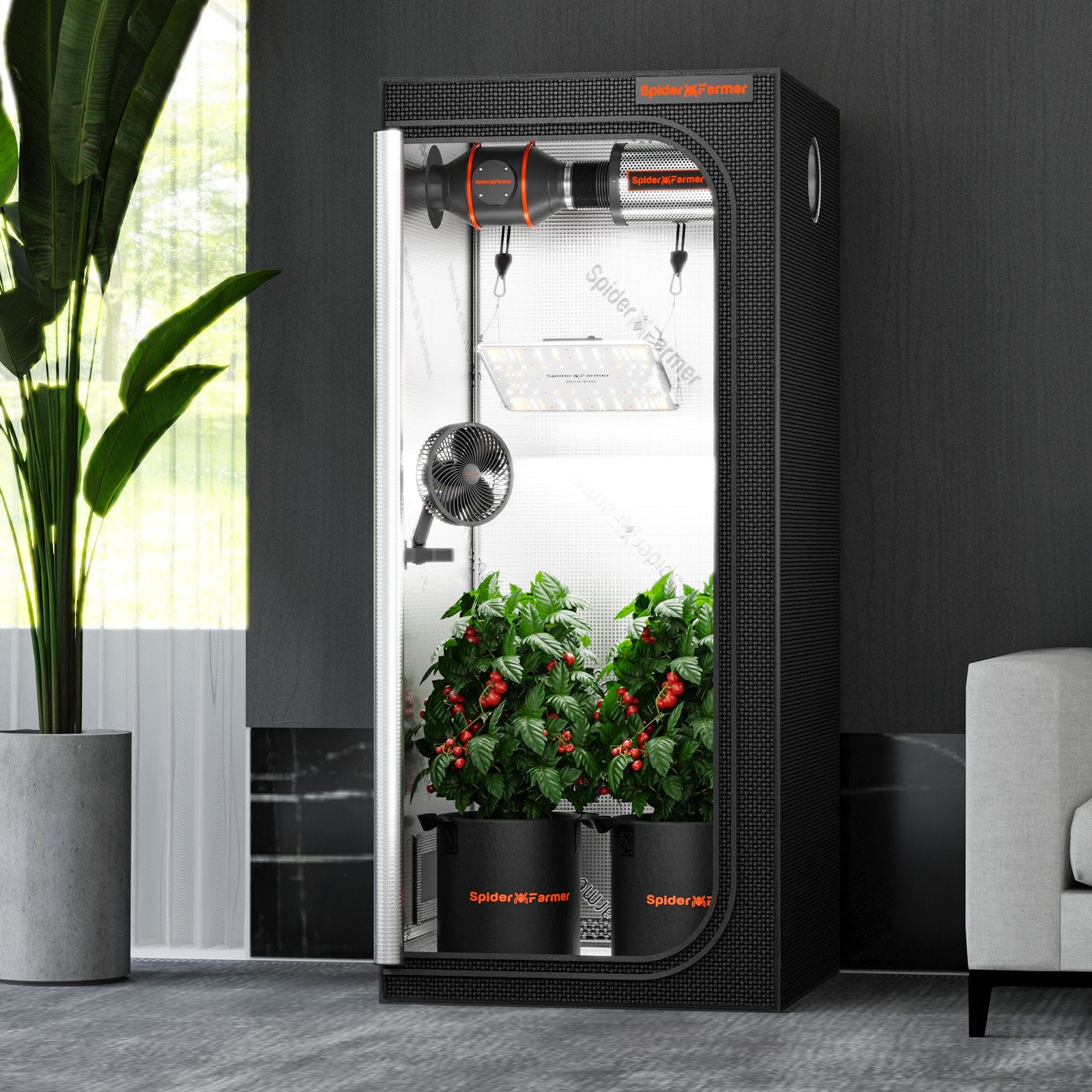 Spider Farmer 70x70x160cm Growbox