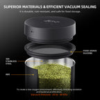 Spider Farmer 2L Auto-Cure Smart Jar – Vakuum Curing System