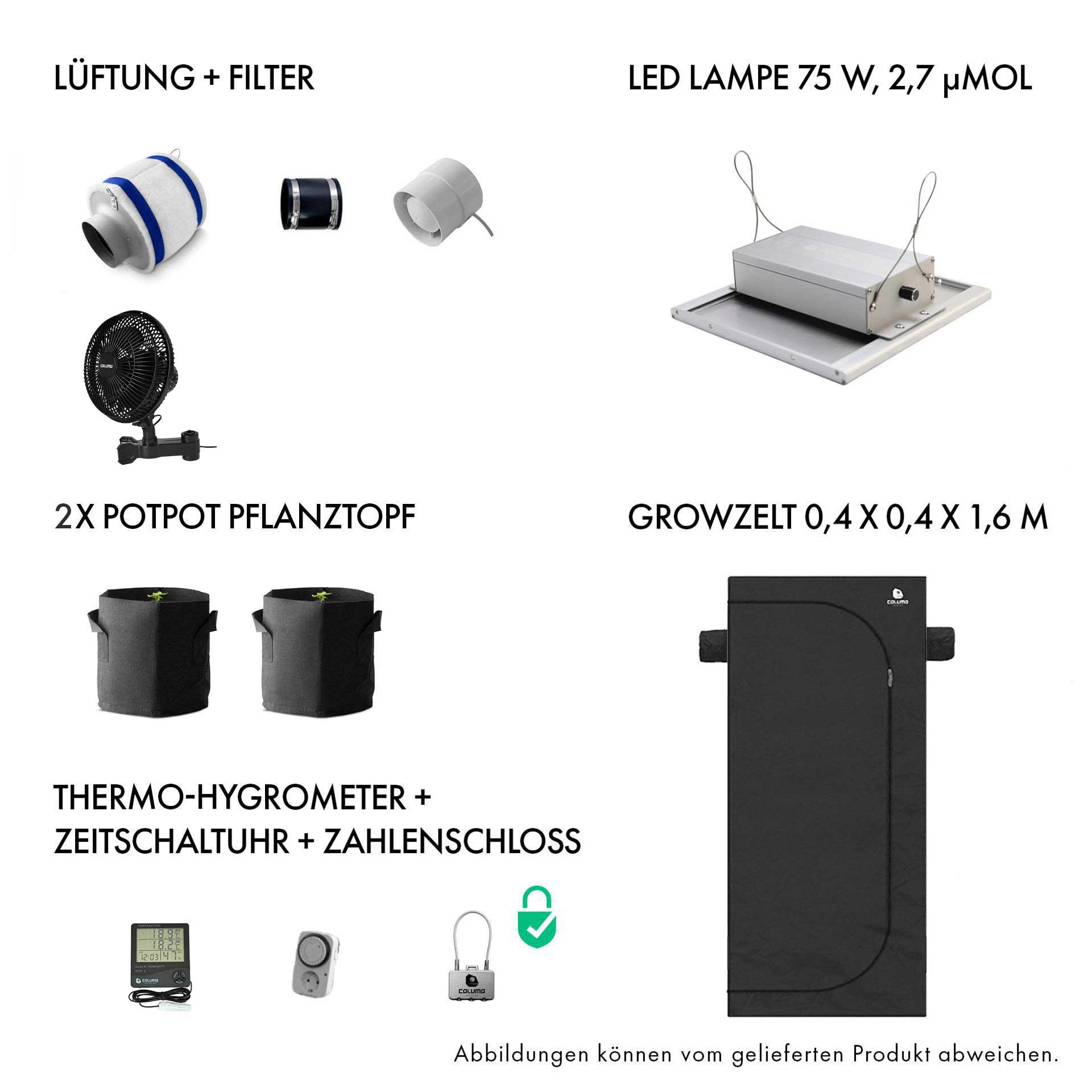 Caluma Komplettset XS (40x40 cm)