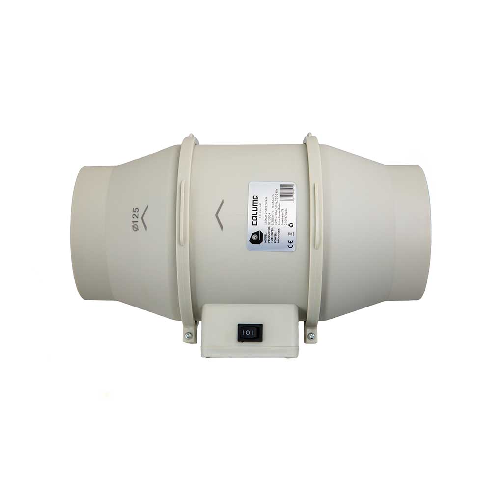 Caluma Rohrventilator – 2-stufiger Axiallüfter
