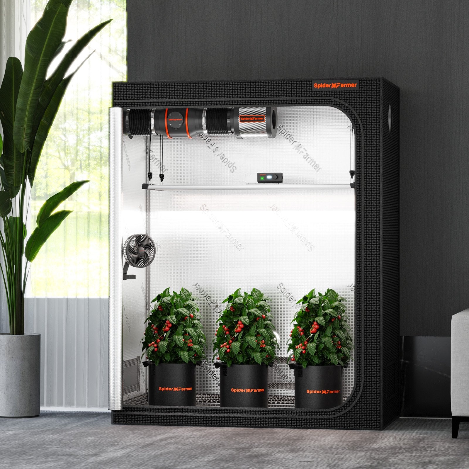 Spider Farmer 120x60x150cm Growbox