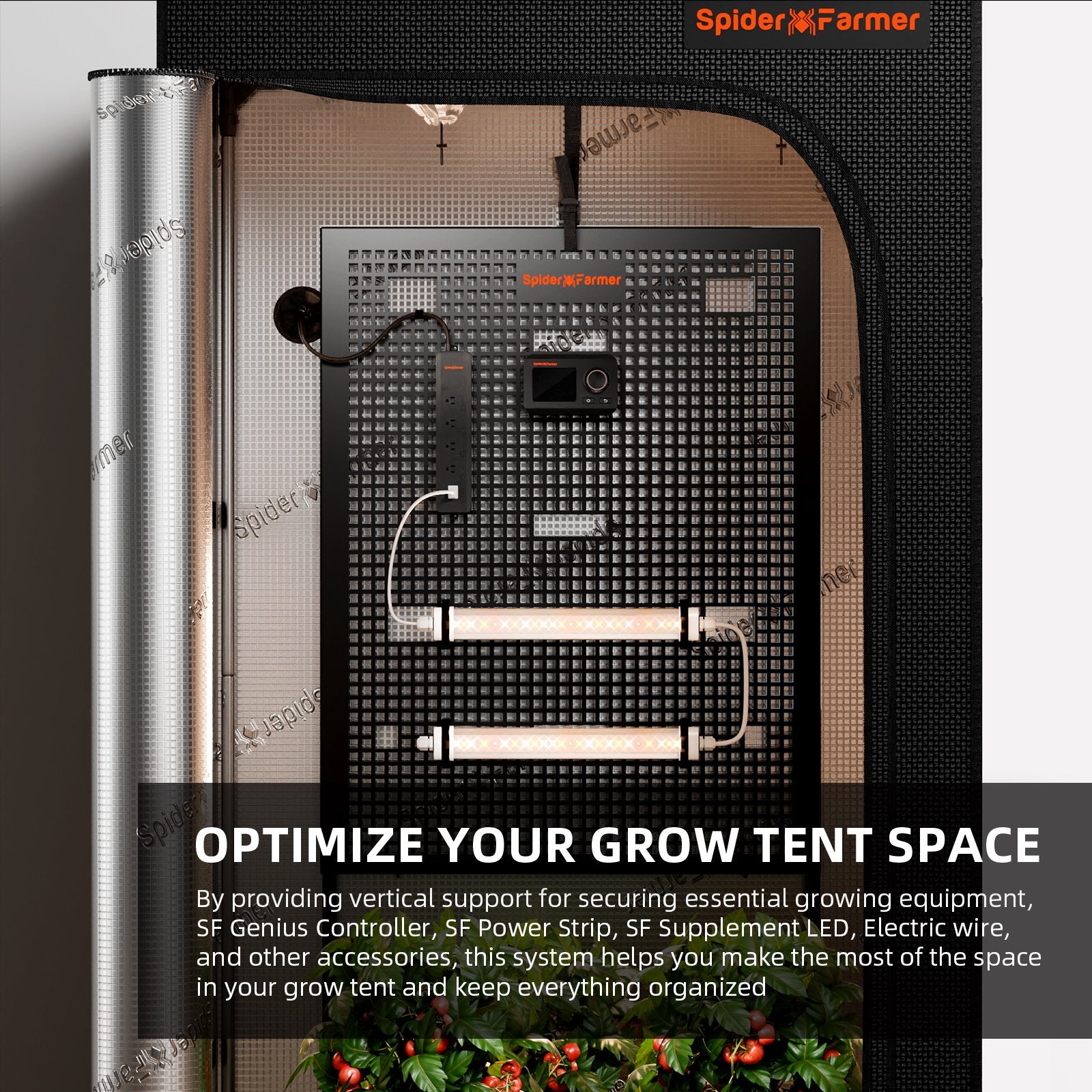 Spider Farmer GGS Grow-Zelte-Organizer