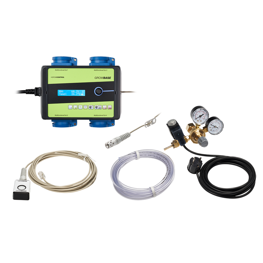 GrowControl GrowBase CO₂-Komplettset – Pro-Level Klimasteuerung