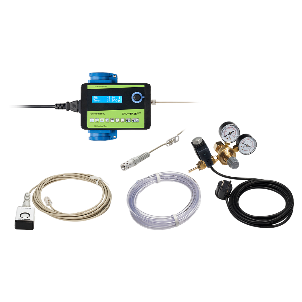 GrowControl GrowBase Lite CO₂-Komplettset