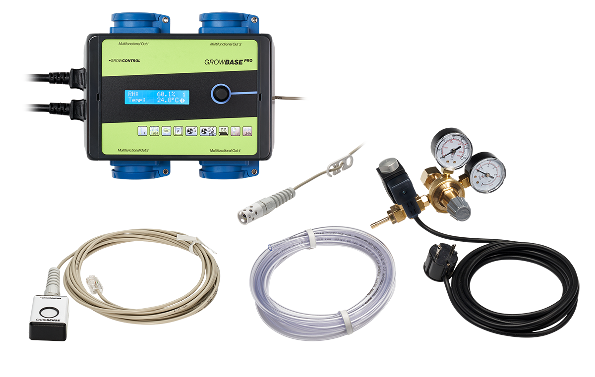 GrowControl GrowBase Pro CO2-Komplettset