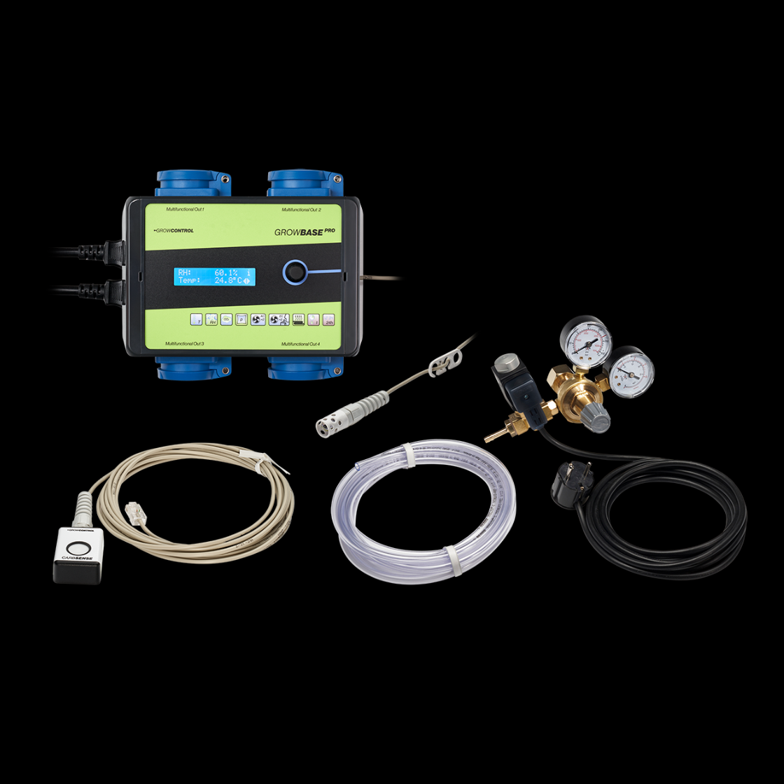 GrowControl GrowBase Pro CO₂-Komplettset – High-End Klimasteuerung