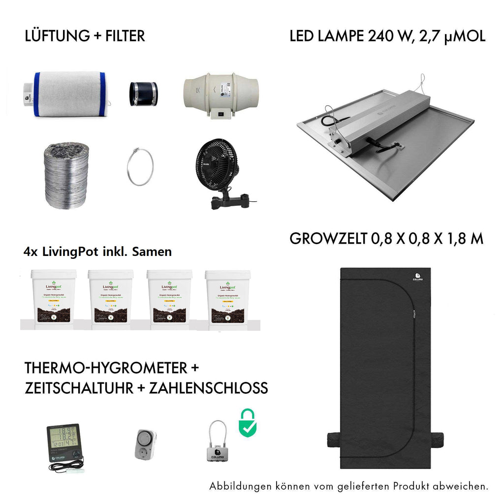 All-In-One Starterbox LivingPot (80x80 cm)