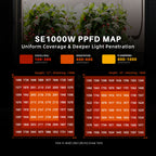 Spider Farmer SE1000W Komplett Growkit 150x150×200 cm (mit GGS)
