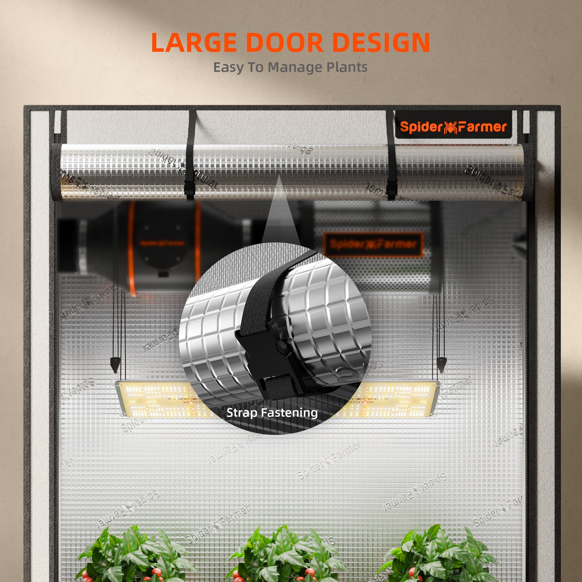 Spider Farmer 60x60x180cm Growbox