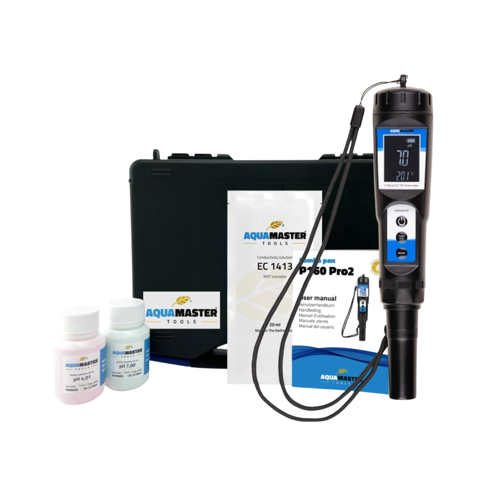AquaMaster Tools P160 Pro2 Combo Pen – pH, EC, TDS, PPM & Temperatur in einem Gerät