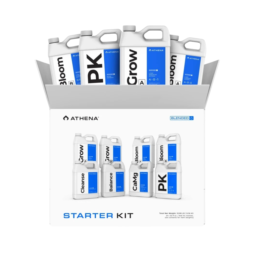 Athena Blended Line Starter Kit – Komplettes Profi-Düngersystem (8 × 946 ml)