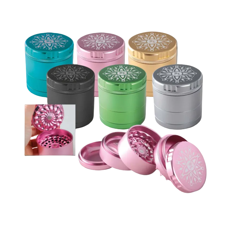 Black Leaf Flower Mühle 5-tlg