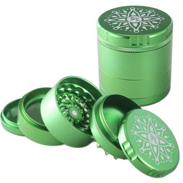 Black Leaf Flower Mühle 5-tlg