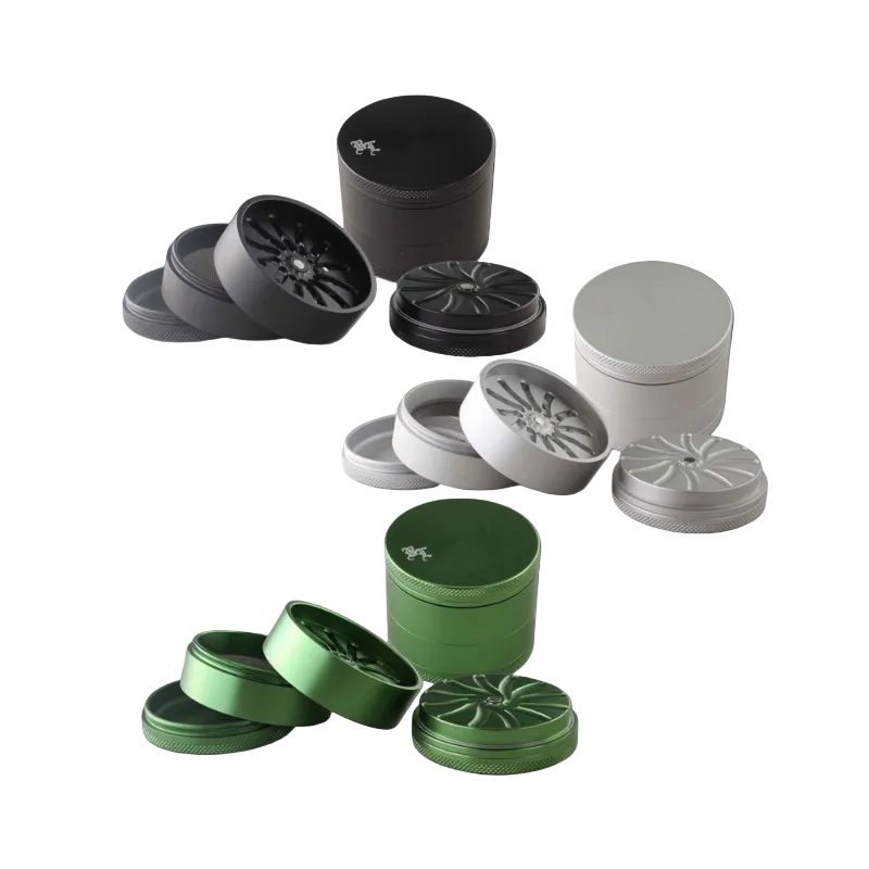 Black Leaf Masher Aluminium 4-tlg