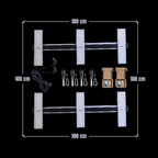 SANlight 100×100 LED-Set – Komplettlösung für 100 × 100 cm Growfläche