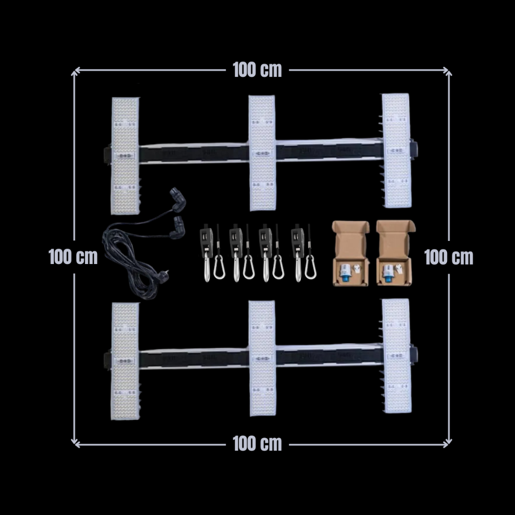 SANlight 100×100 LED-Set – Komplettlösung für 100 × 100 cm Growfläche