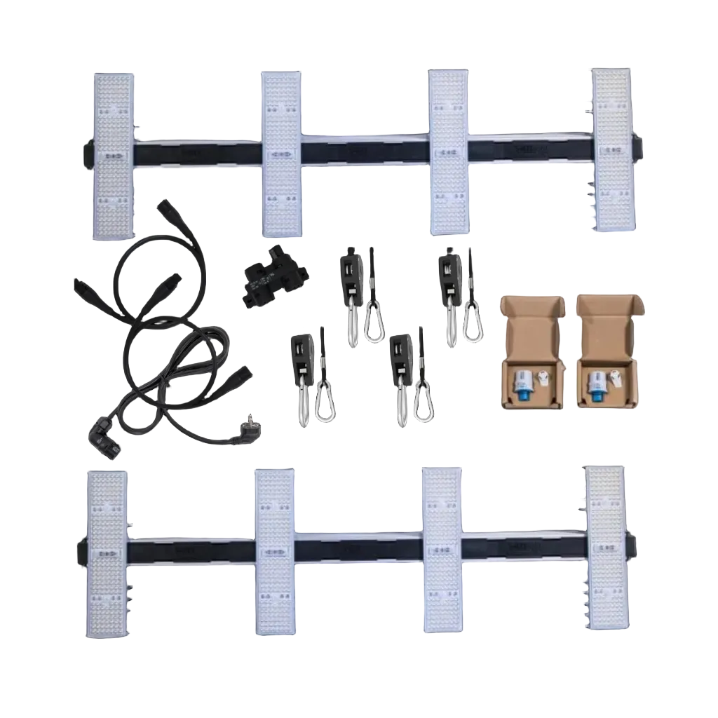 SANlight EVO 4 LED 2er-Set – Komplettset für 80×80 bis 120×120 cm