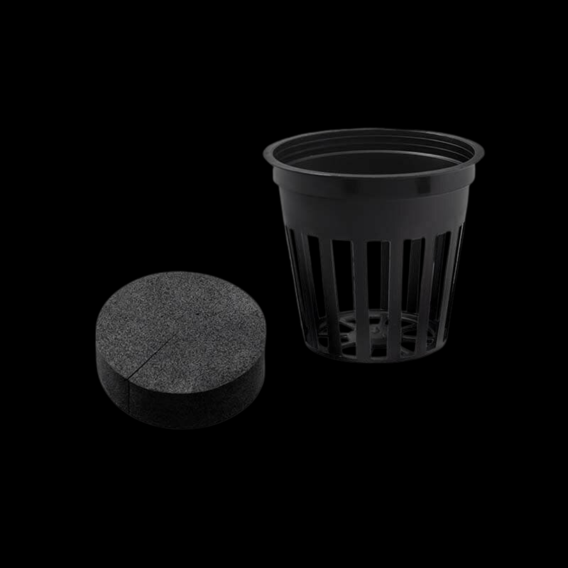 Gitternetztöpfe 5cm mit Neoprenring