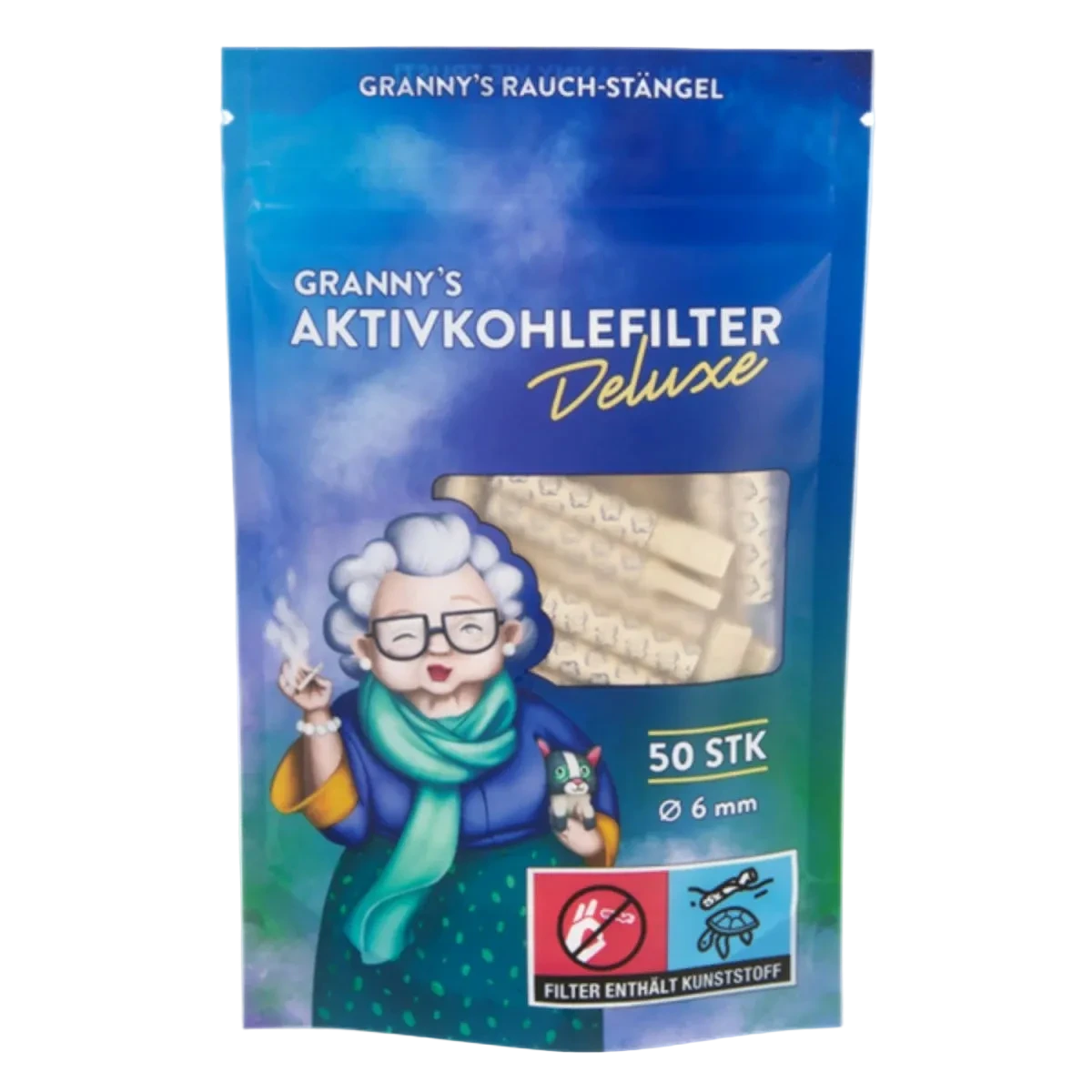 GRANNYS Weed Aktivkohlefilter 6mm Deluxe