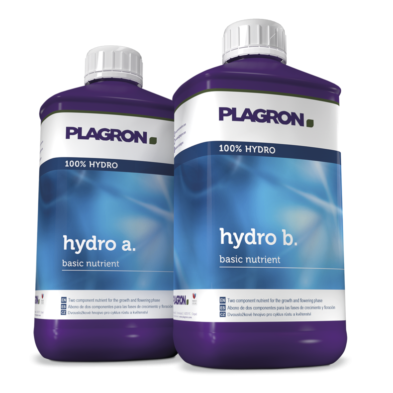 Plagron Hydro A & B – Zweikomponenten-Dünger für Hydrosysteme